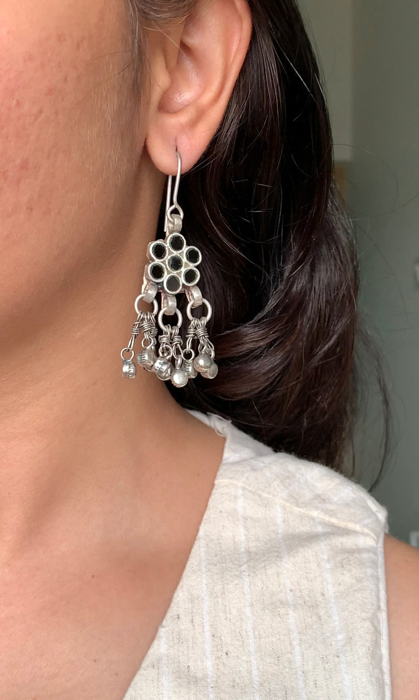 Tisha glass earrings