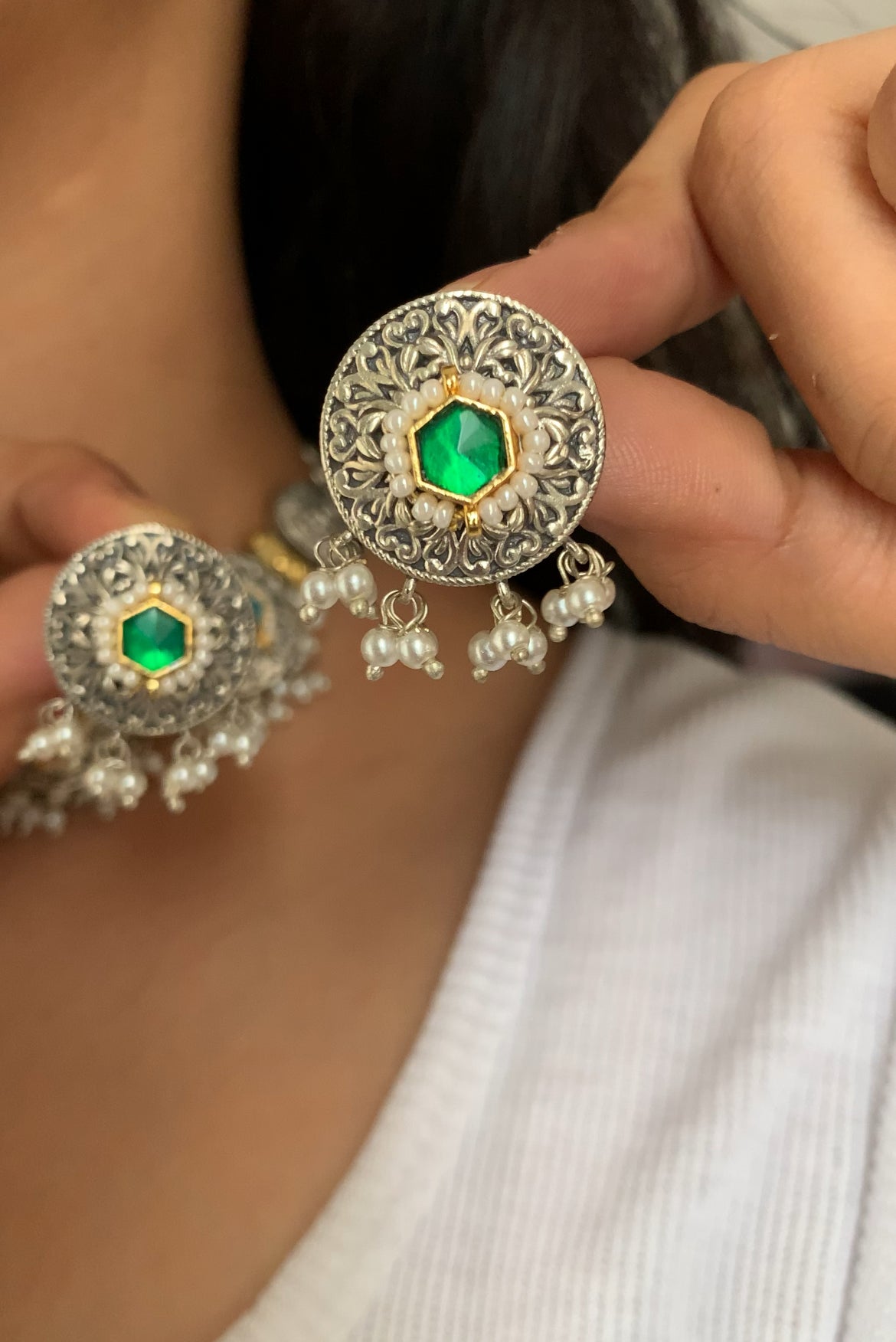 Ameesha kundan choker set