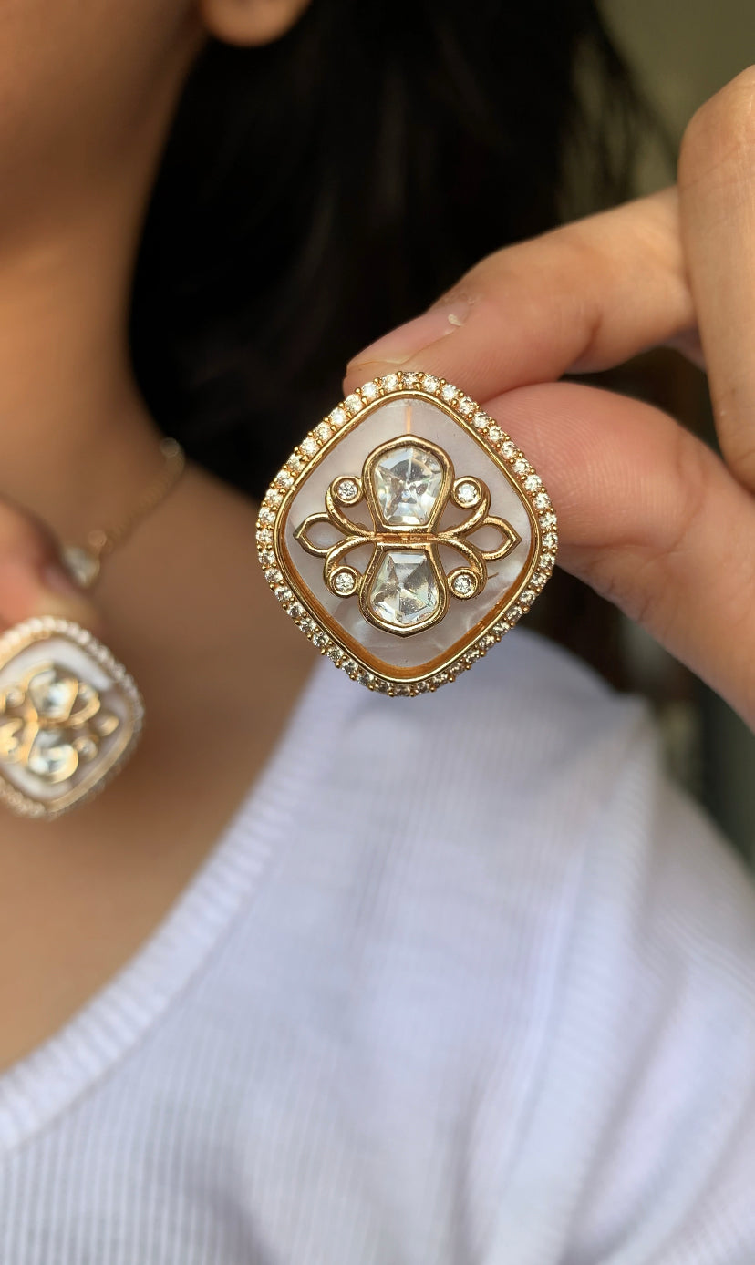 Mehak moissanite set