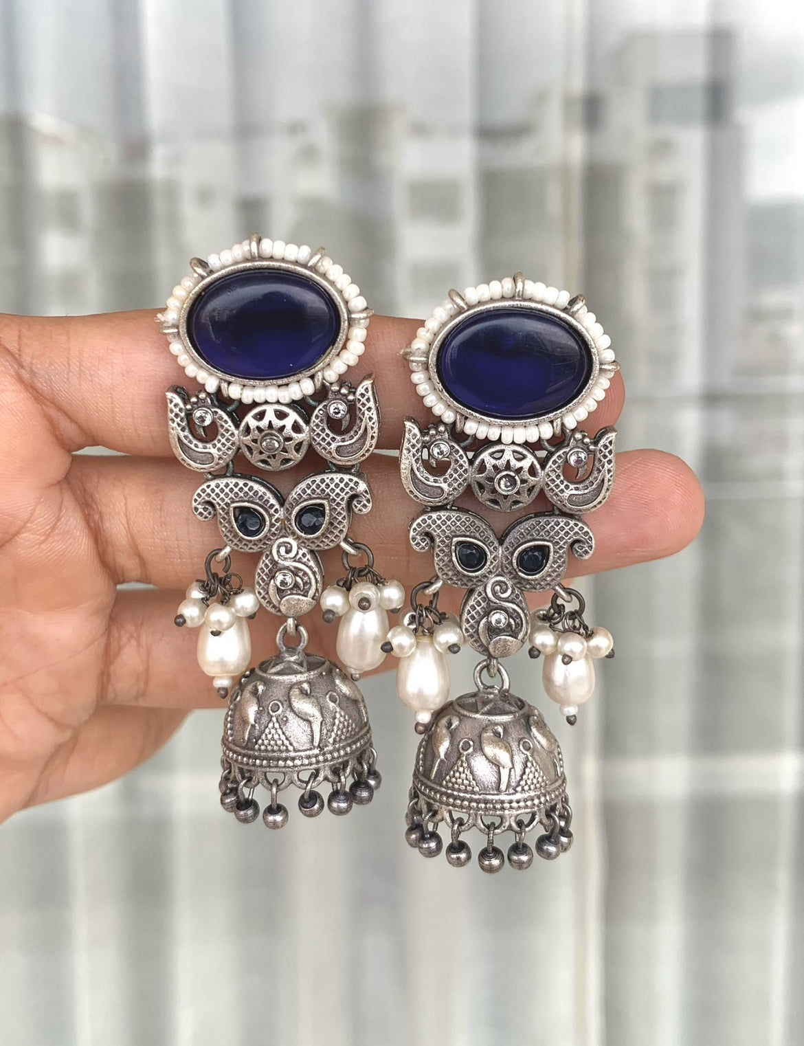 Mandolin earrings