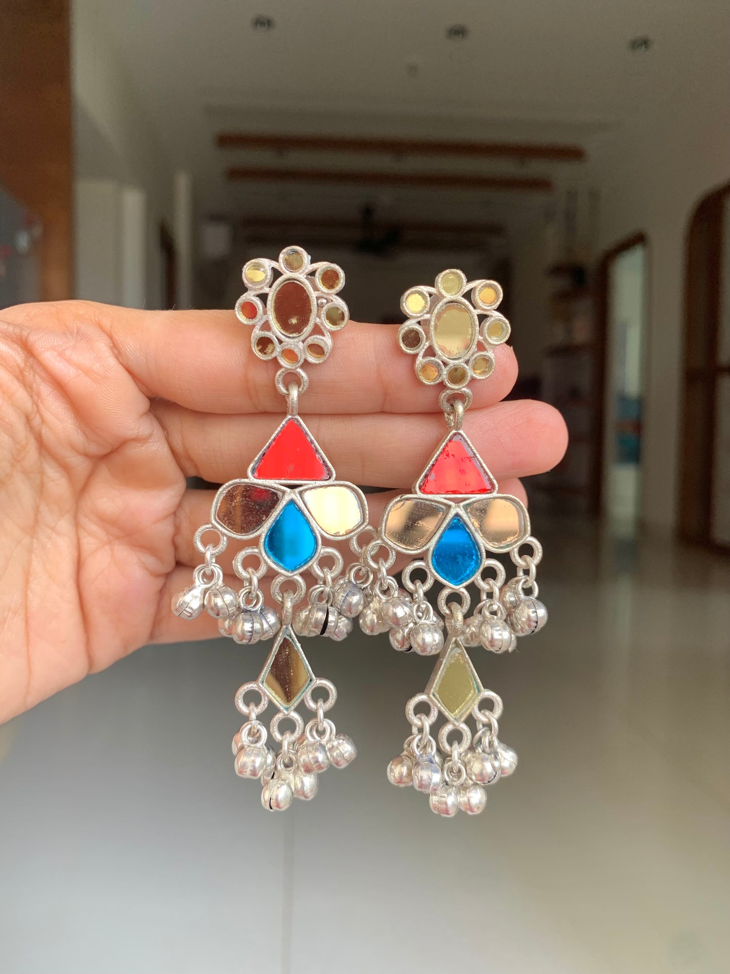 Glass earrings 2