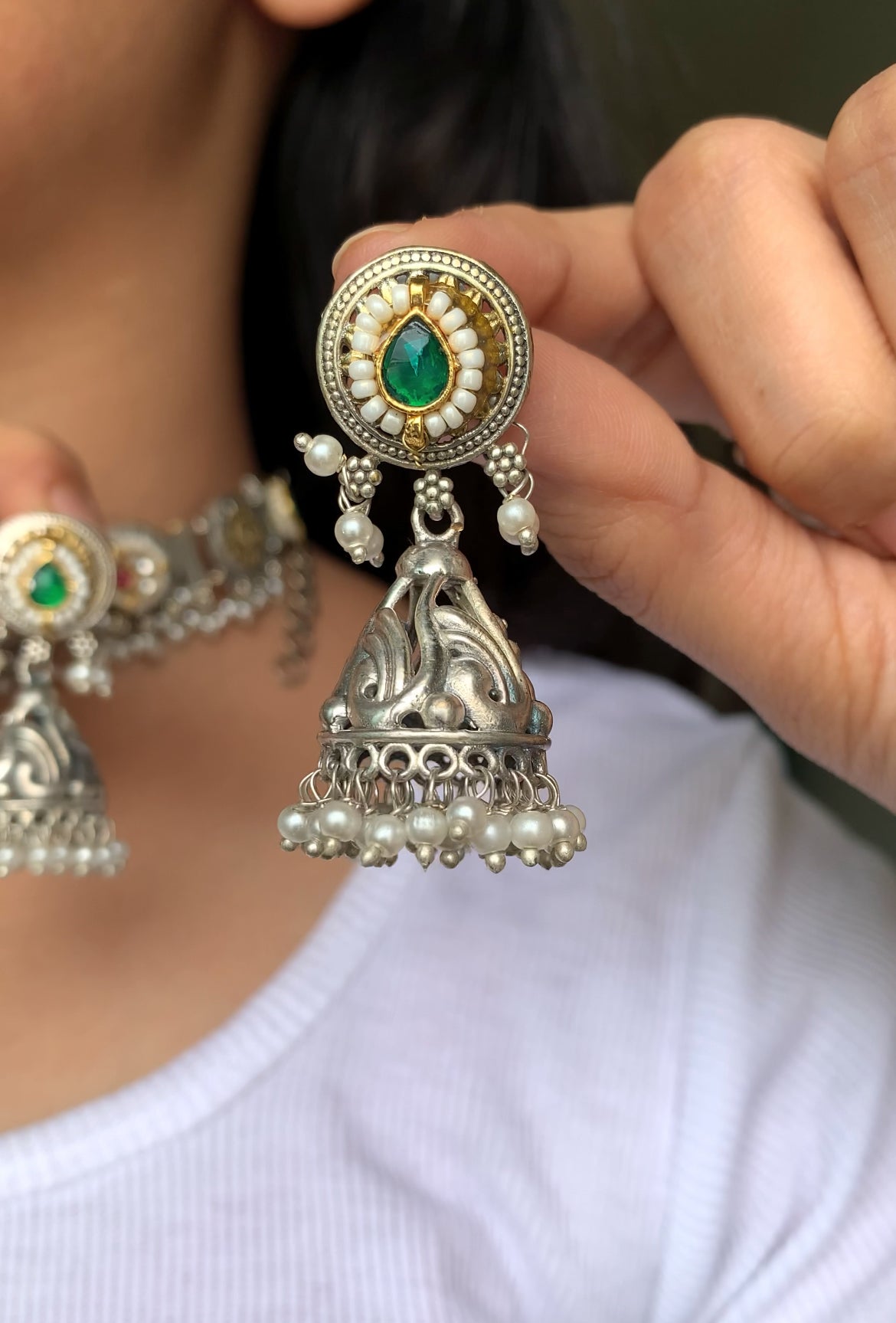 Ekta kundan choket set