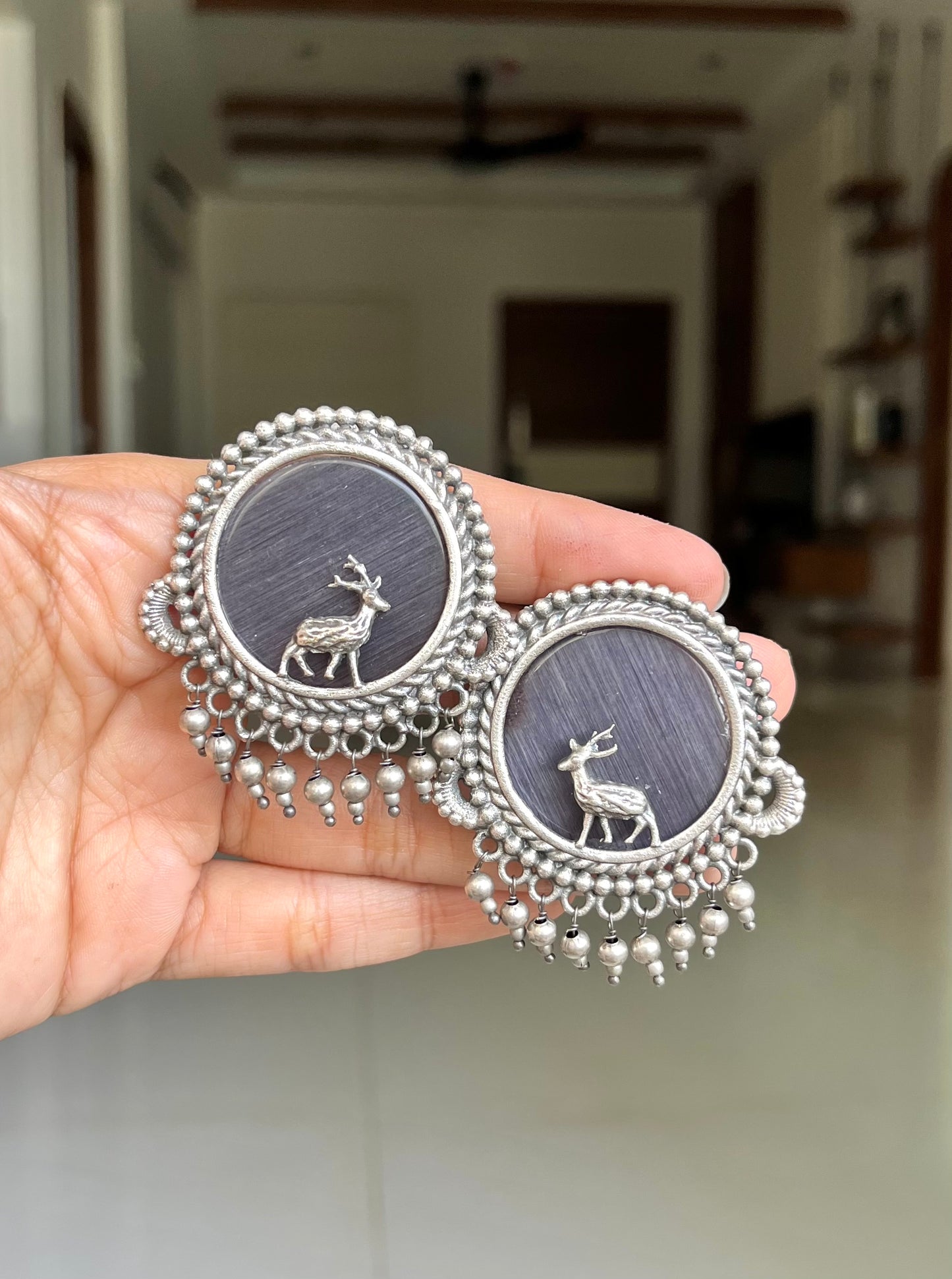 Deer earring