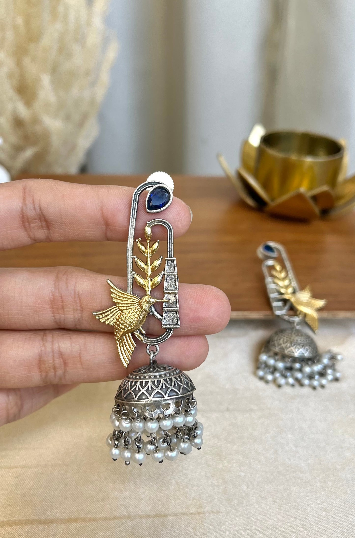Bird earring