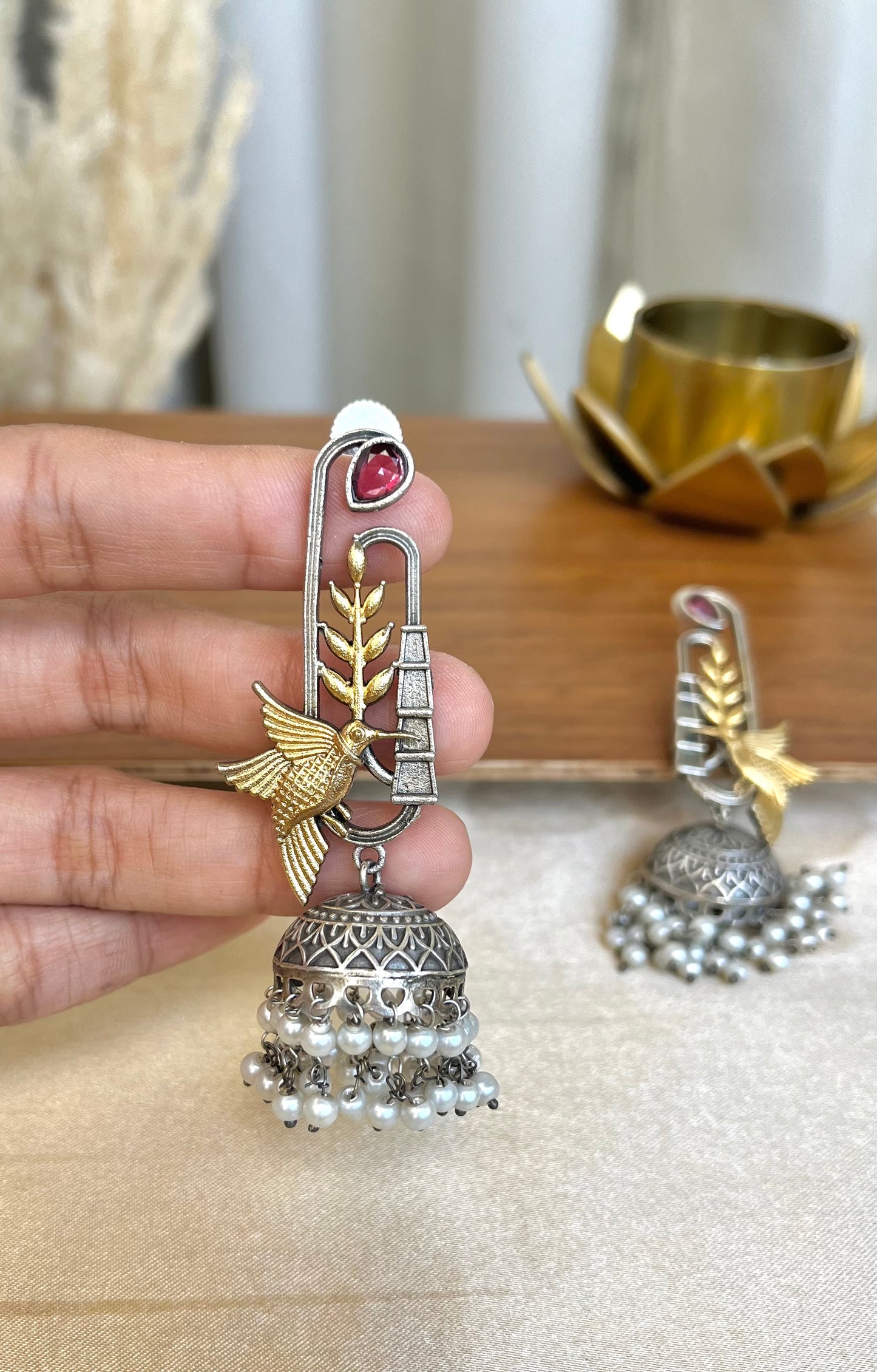 Bird earring
