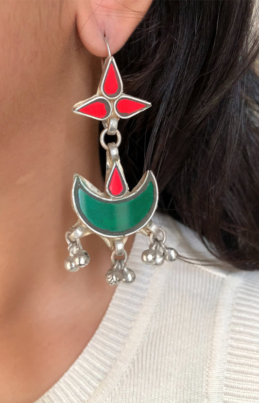 Varika glass earring