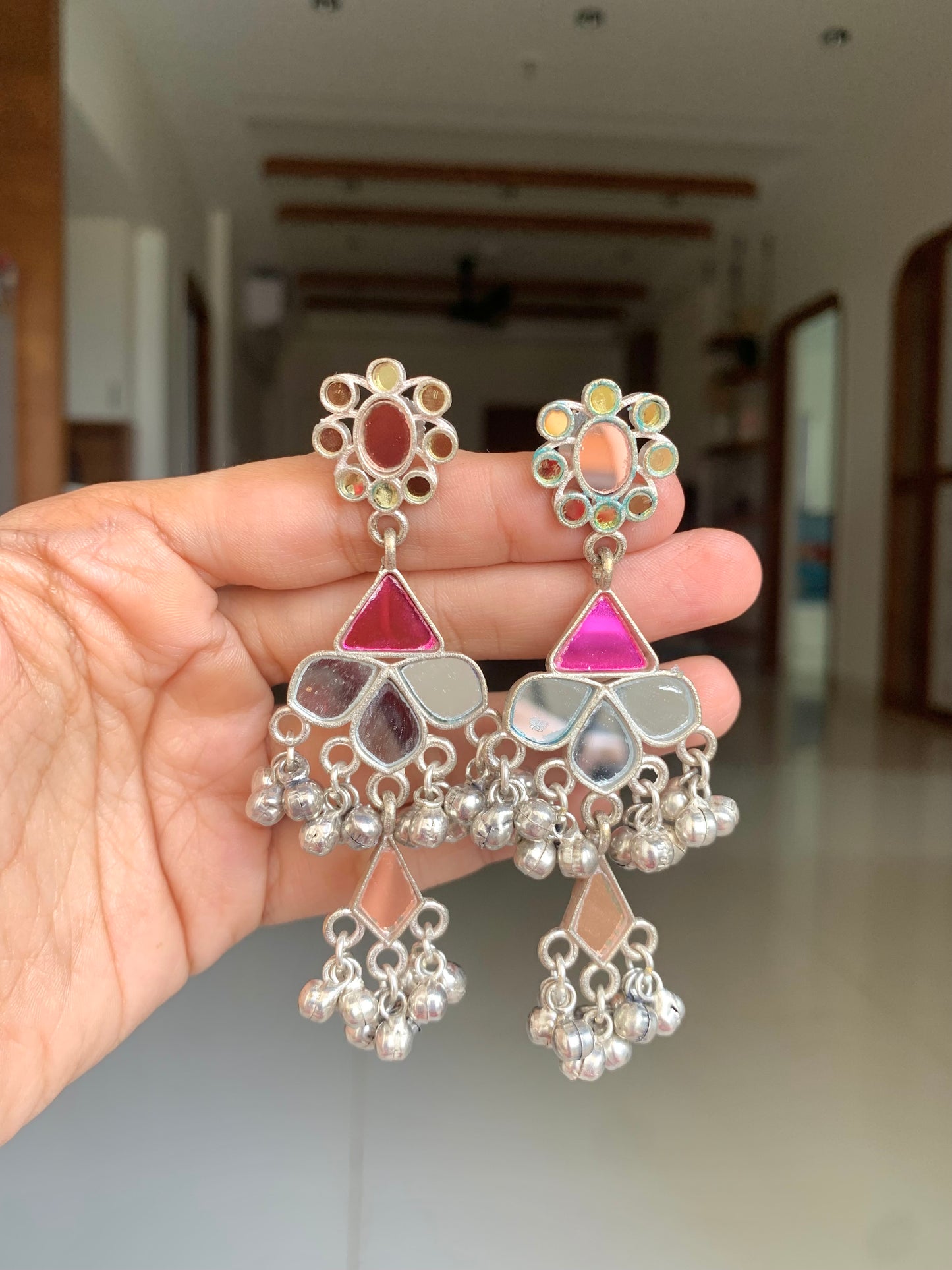 Glass earrings 2