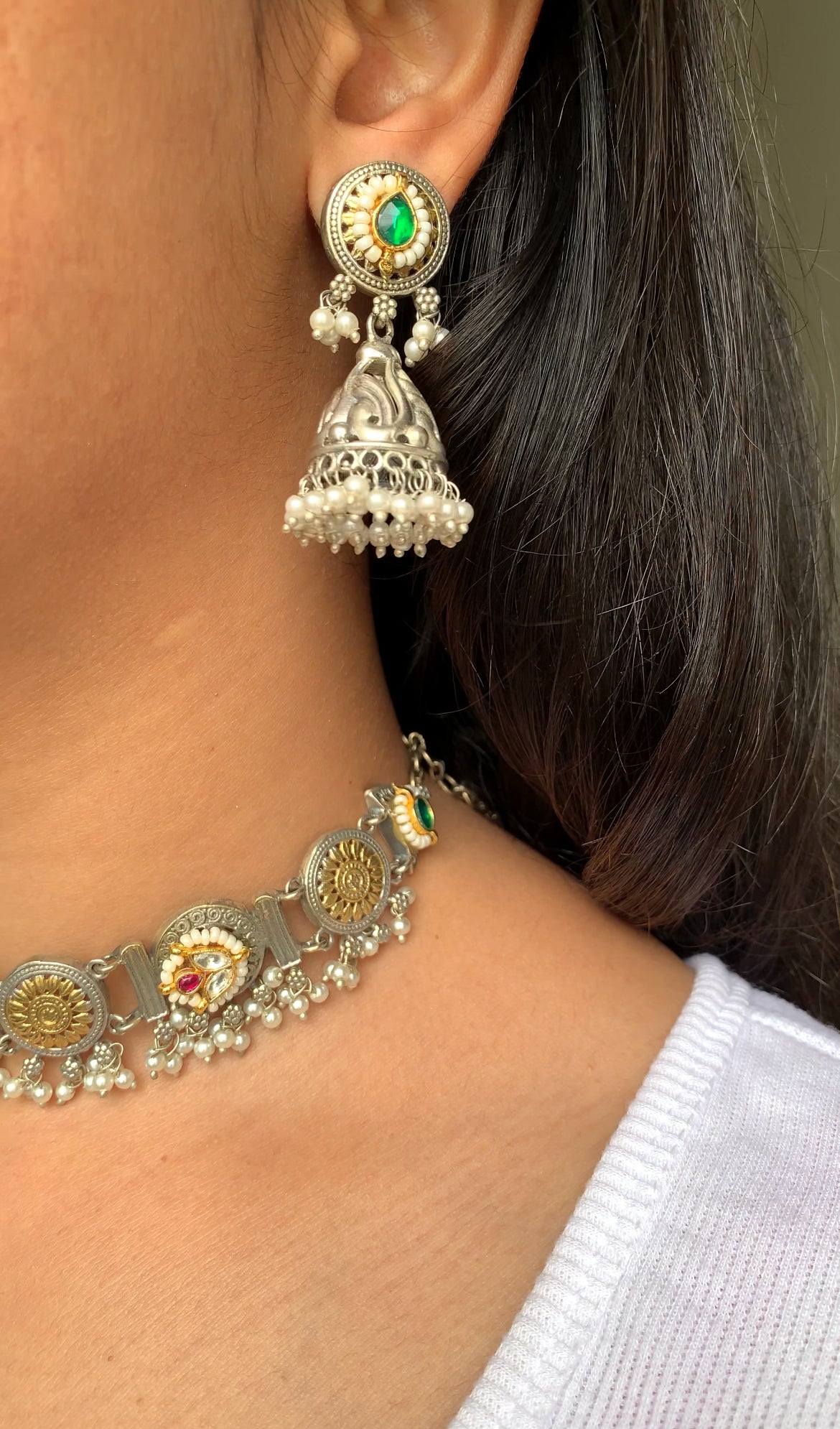 Ekta kundan choket set