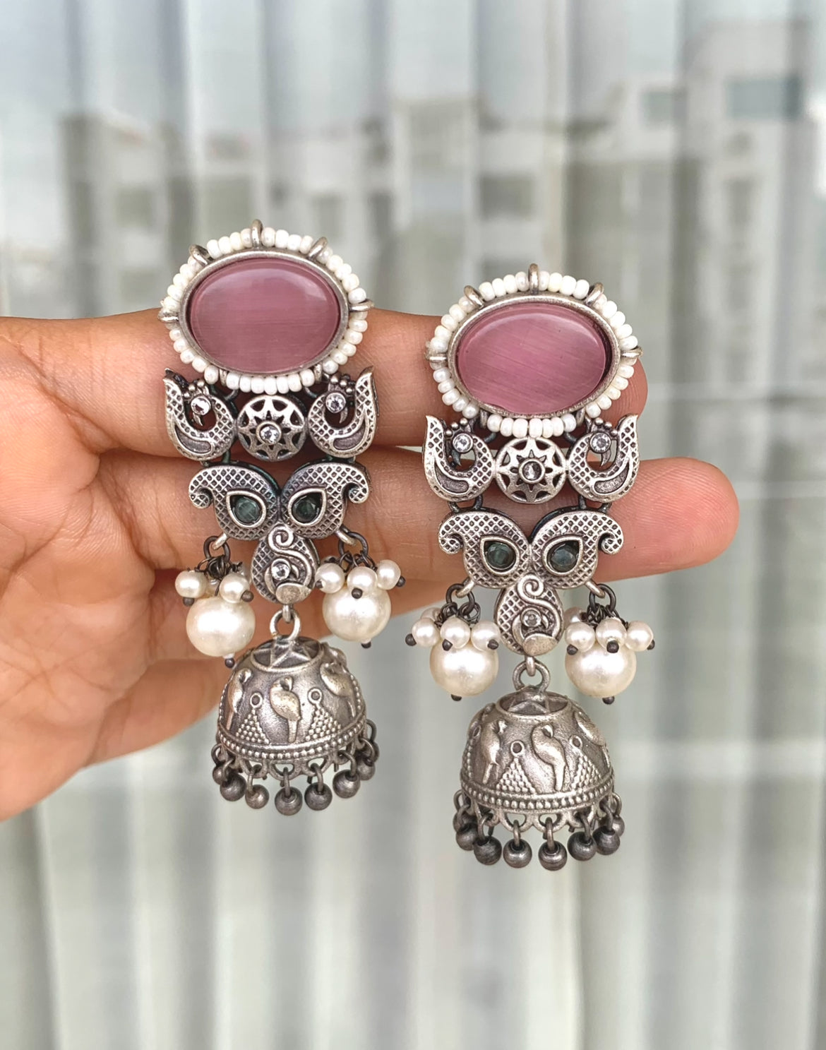 Mandolin earrings