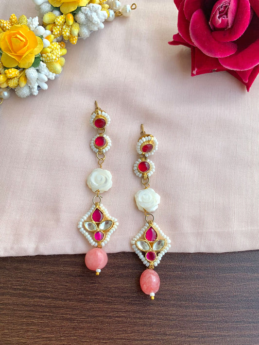 Rose earring
