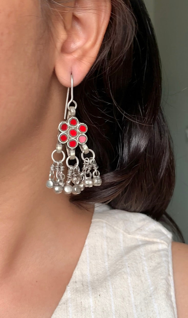 Tisha glass earrings