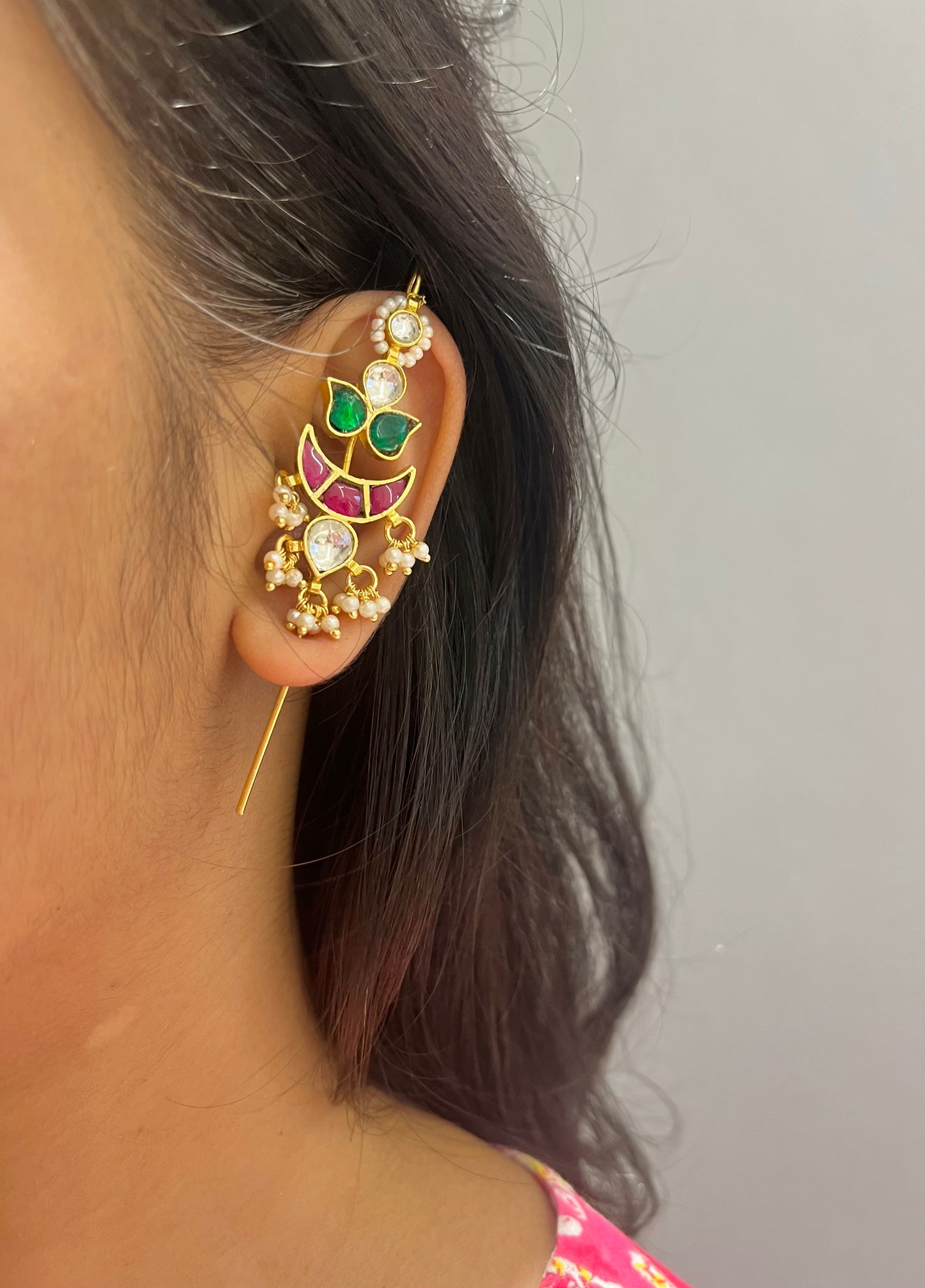 Vaishnavi needle earcuff