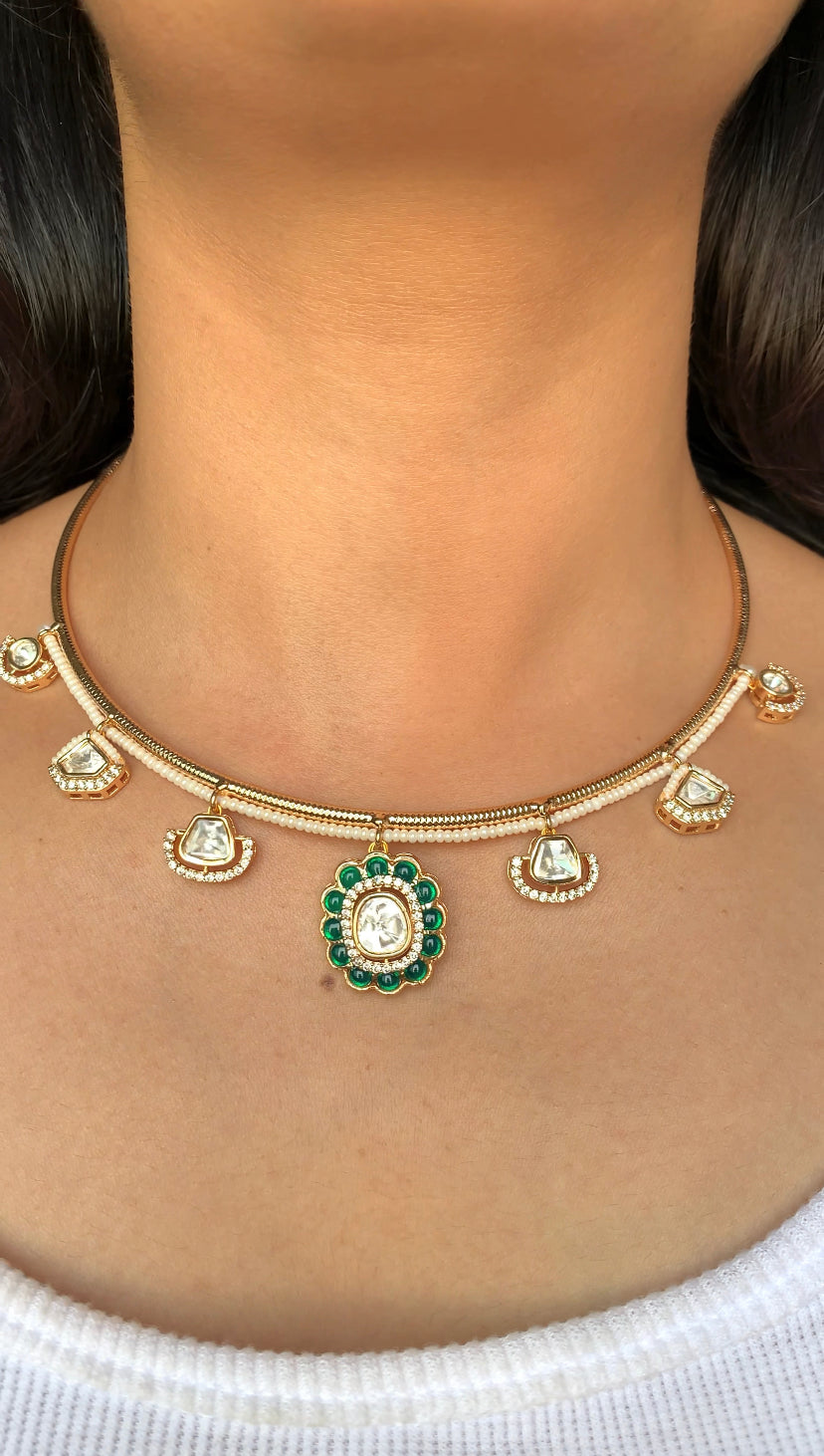 Puja moissanite set