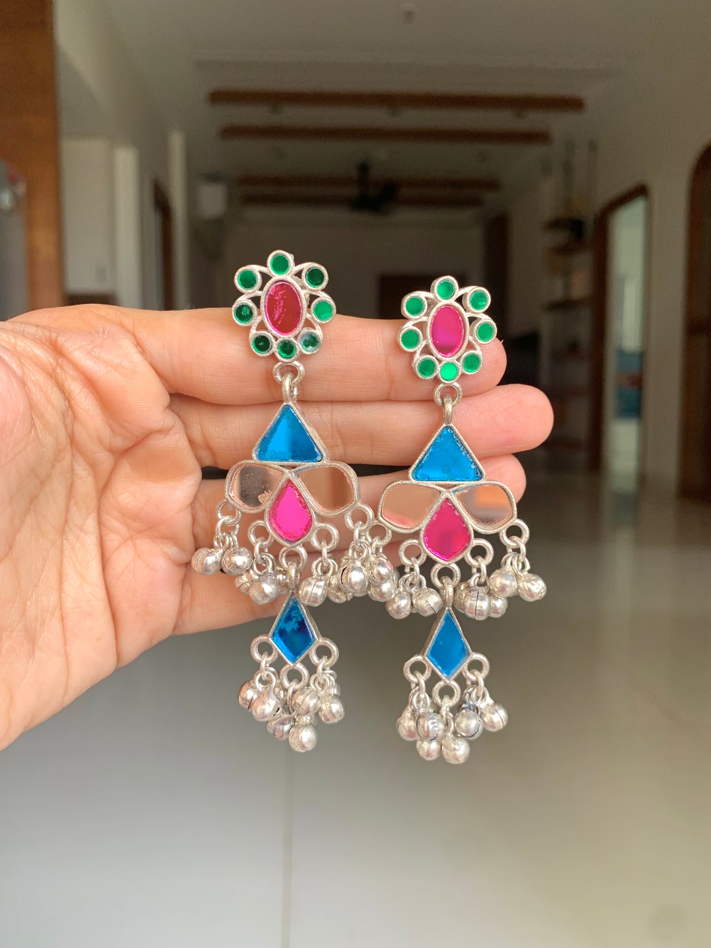 Glass earrings 2