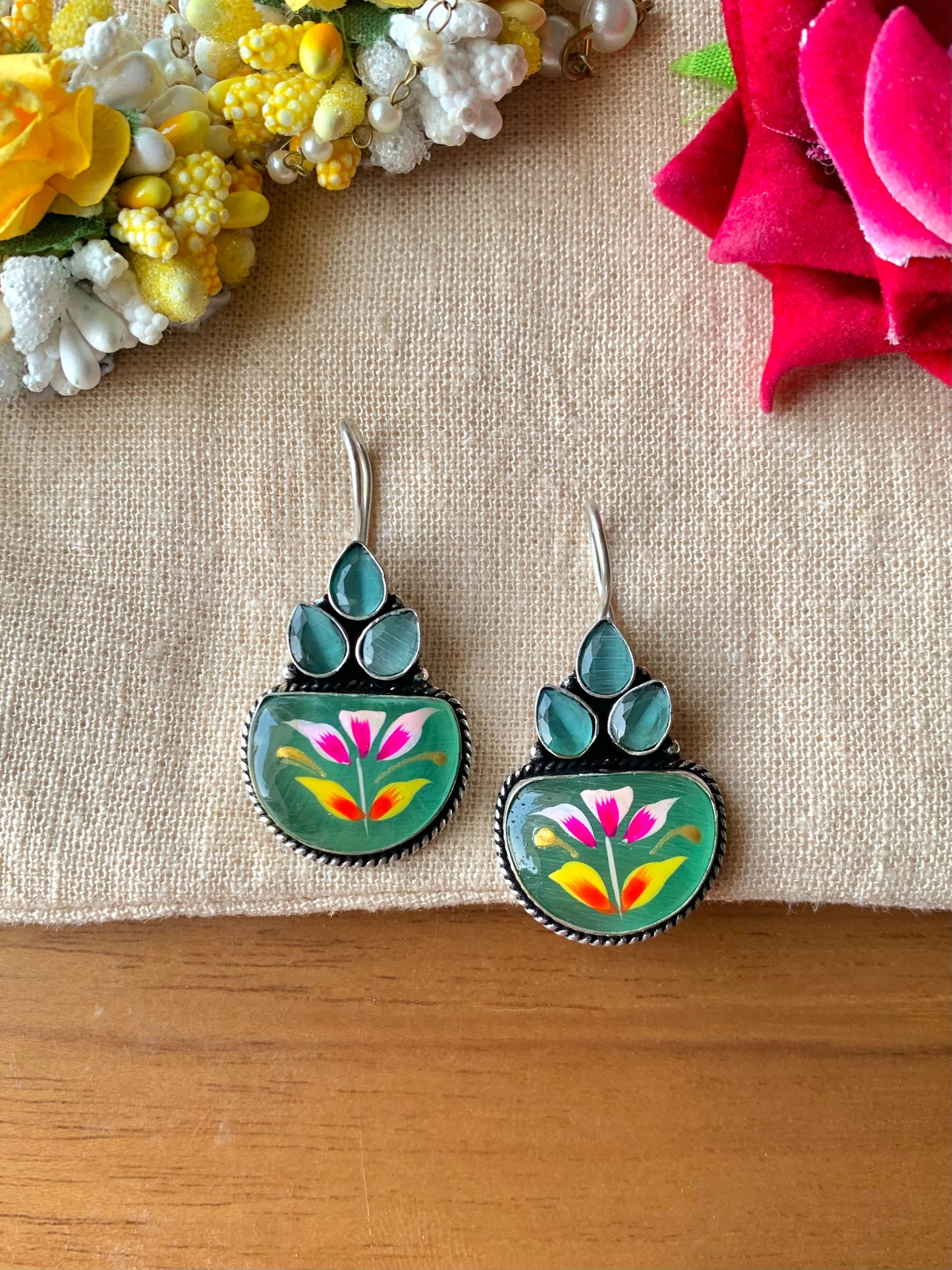 Anamika handpainted earrings
