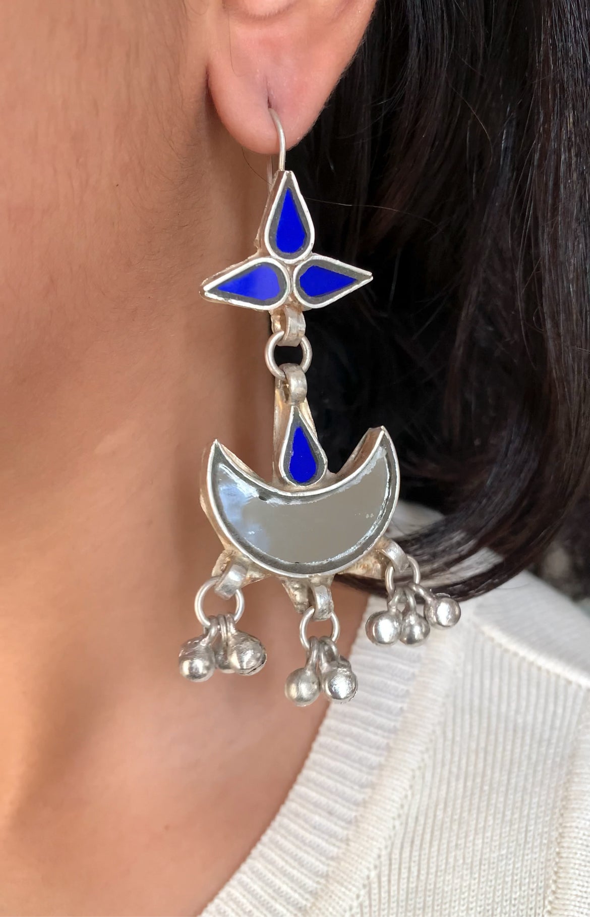Varika glass earring