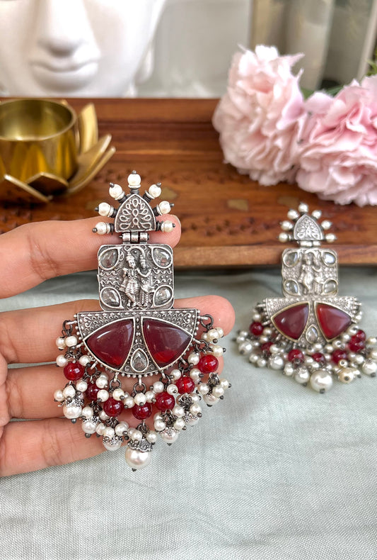 Radha krishna earring